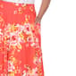Plus Size White Mark Tasmin Spring Floral Flare Midi Skirt - image 3