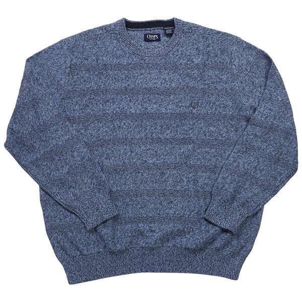 Mens Big & Tall Chaps Crew Neck Sweater - image 