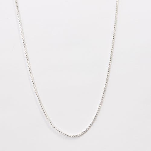 Pure 100 by Danecraft Silver 18in. Box Chain Necklace