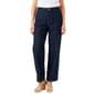 Womens Nautica No Waistband Topstitch Detail Wide Leg Jeans - image 1