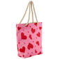 Womens Renshun Hearts Canvas Tote - image 2