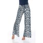 Womens White Mark Grey Printed Palazzo Pants - image 1