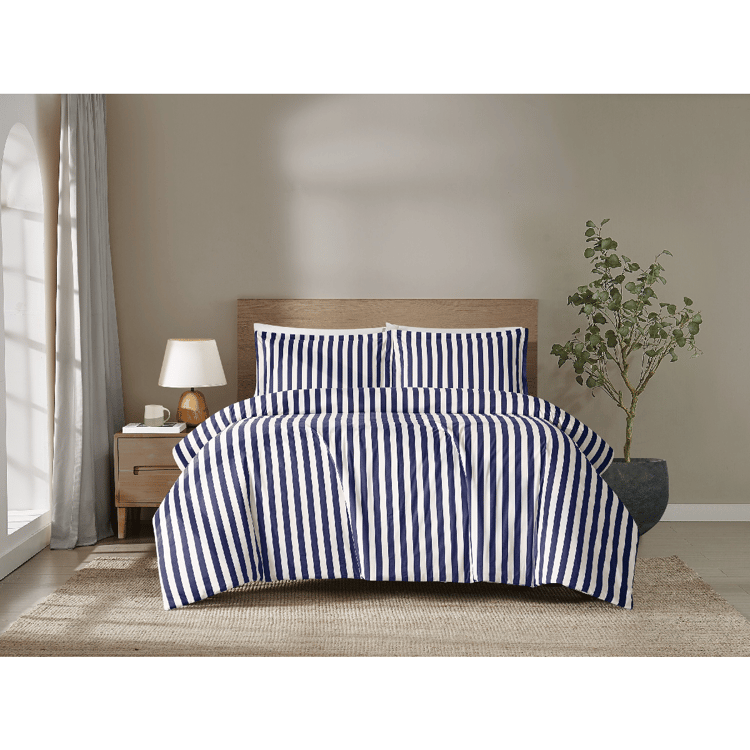 Brooklyn Loom Levi Stripe 3pc. Comforter Set