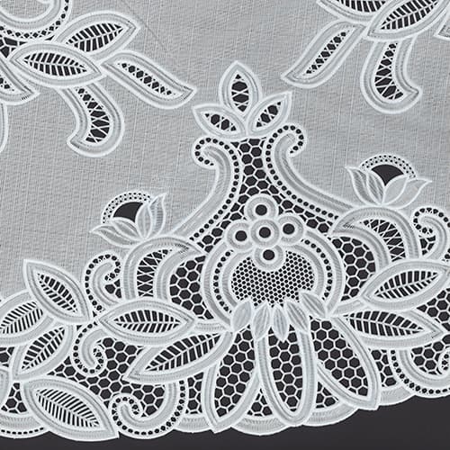 Elrene Crochet Vinyl Lace Tablecloth