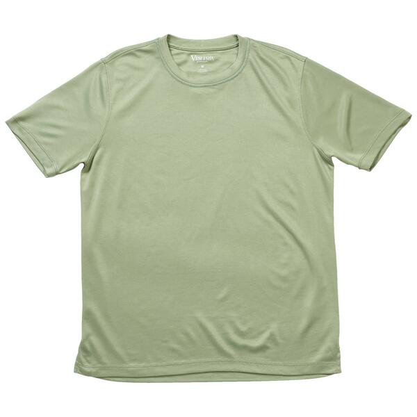 Mens Visitor Modal Crew Neck Solid Tee w/ Tonal Stitching - image 