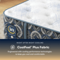 Perfect Sleeper Cascade Range 14" Medium Mattress -King - image 7