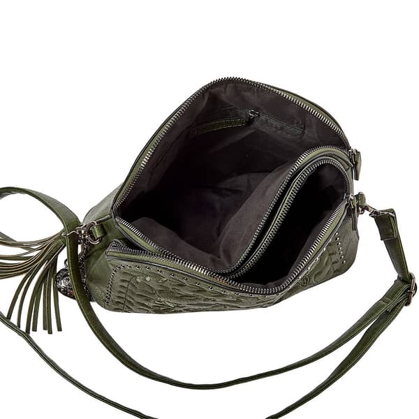 Sam & Hadley Embroidered Dome Cross Crossbody