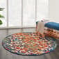 Nourison Aloha Scroll Contemporary Round Rug - image 8