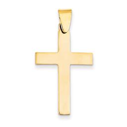 Gold Classics(tm) 14kt. Yellow Gold Polished Cross