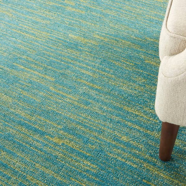 Nourison Essentials Two-Tone Indoor/Outdoor Square Rug