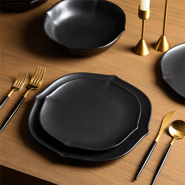 Stone Lain Baskerville 12pc. Stoneware Dinnerware Set