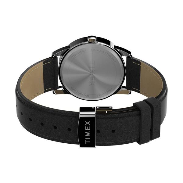 Mens Timex&#174; Easy Reader Leather Strap Watch - TW2V68800JT