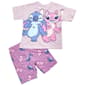 Girls (7-12) Disney Stitch & Angel Love Tee & Bike Short Set - image 3