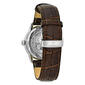 Mens Bulova Mechanical Brown Leather Strap Watch - 96A120 - image 3