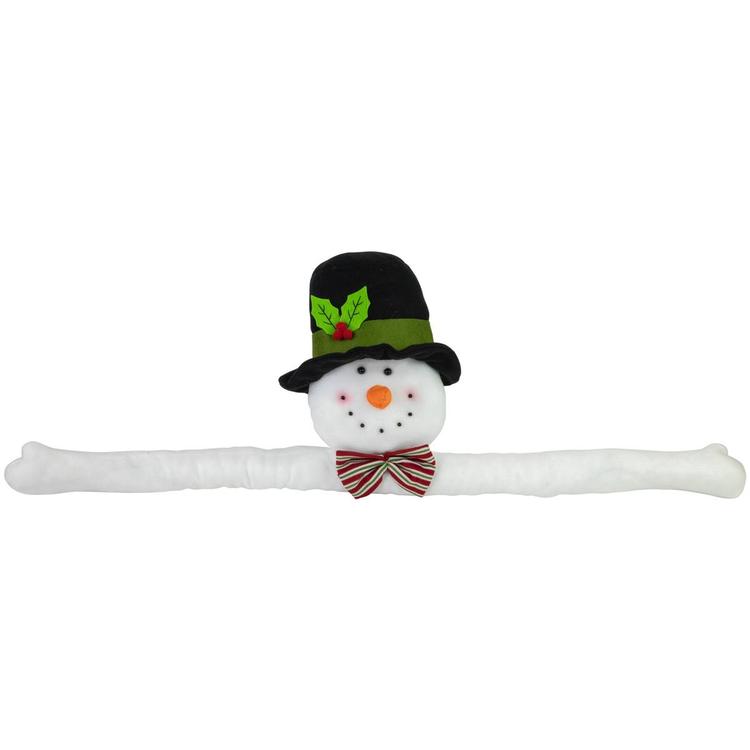 Northlight Seasonal 25in. Plush Snowman Christmas Tree Topper