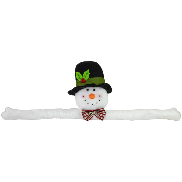 Northlight Seasonal 25in. Plush Snowman Christmas Tree Topper