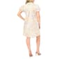 Petite MSK Puff Sleeve Ditsy Floral Cotton Poplin Shift Dress - image 4
