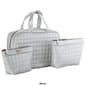 Adrienne Vittadini 3pc. Quilted Cosmetic Kit - image 2