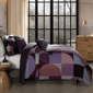 Bebejan Orchid Matrix 5pc. Reversible Comforter Set - image 6