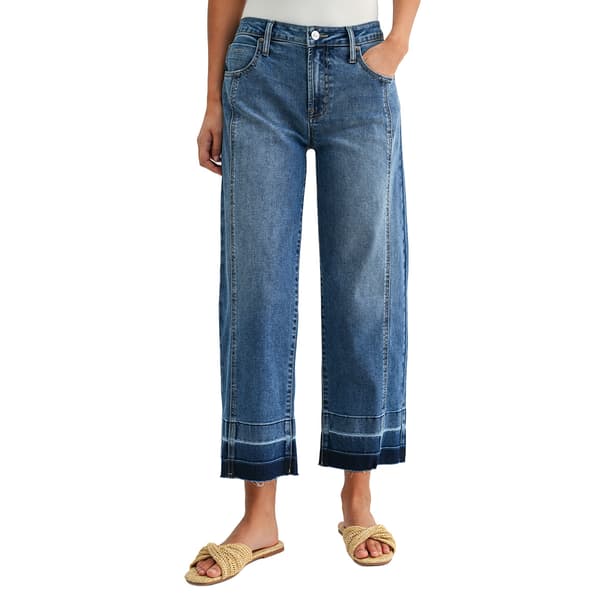Womens CITY BLUES Wide Leg Jeans