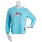 Womens Hasting & Smith Embroidered Snow Owl Sweatshirt - image 1