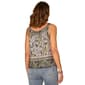 Womens Democracy Sleeveless Floral Blouse - image 2