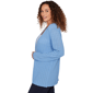 Petite Emaline Seabreeze Essence Open Front Pointelle Cardigan - image 4