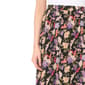 Womens Cece Pull On Pleated Floral Midi Skirt - image 3