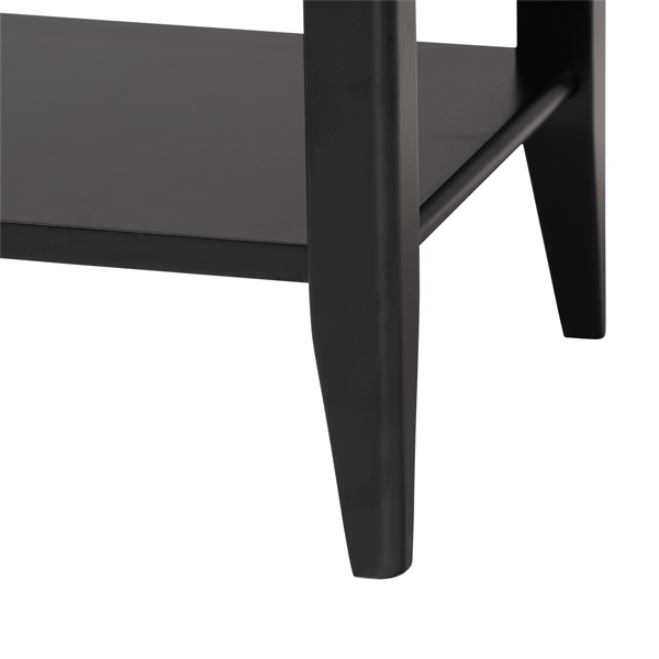 Baxton Studio Primrose Mid-Century Wood 1-Drawer Nightstand