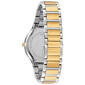 Mens Bulova Millennia Two-Tone Blue Dial Bracelet Watch - 98E117 - image 3