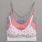 Womens Laura Ashley® 3pk Seamless Bralettes - LS1628-3PKAD - image 2