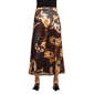 Plus Size 24/7 Comfort Apparel Elastic Waist Maternity Maxi Skirt - image 3