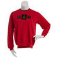 Plus Size Top Stitch by Morning Sun Fleece Evergreen Sweatshirt - image 2