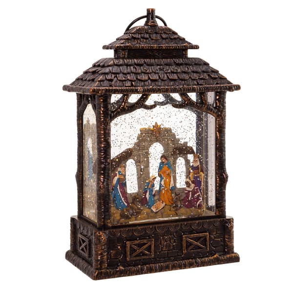 Kurt S. Adler 11in. Battery-Operated LED Nativity Scene Lantern