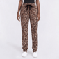 Petite Jessica Simpson Cheetah & Paisley Velour Pajama Joggers - image 1