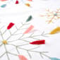 National Tree 54in. Boho Velvet Snowflake Embroidered Tree Skirt - image 3