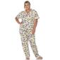Plus Size White Mark Lemon Pajama Set - image 1