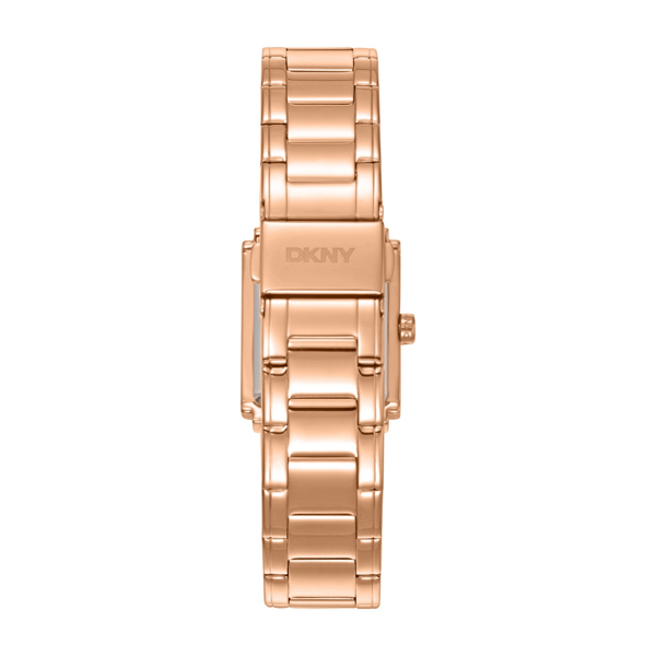 Womens DKNY Crystal Accented Dial Rose Gold Watch - DK1L140M0025