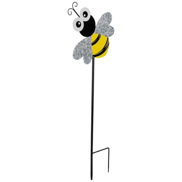 Northlight Seasonal Bee Metal Outdoor Garden Stake
