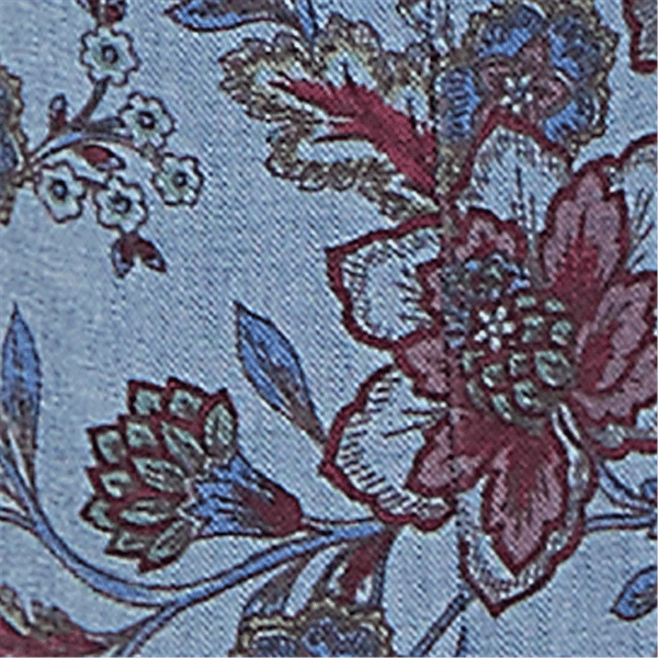 Womens Ruby Rd. Game of Luxe Floral Cuff Wide Leg Jeans