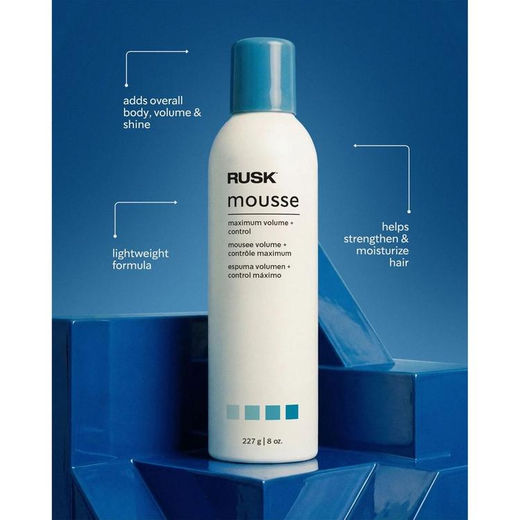 Rusk Max Volume and Control Mousse