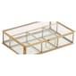 CosmoLiving by Cosmopolitan Gold Glass Jewelry Box - image 4