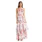 Womens R&M Richards Long Halter Chiffon Maxi Dress - image 1