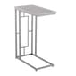 9th & Pike® Grey Metal and Wood Contemporary Accent Table - image 2
