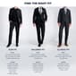 Mens Haggar® 2-Button Stretch Stria Coat - image 4