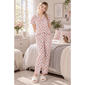 Juniors Derek Heart Vegas Cowgirl Tee & Long Leg Pajama Set - image 1