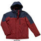 Mens Hawke & Co. Color Block Midweight Coat - image 9