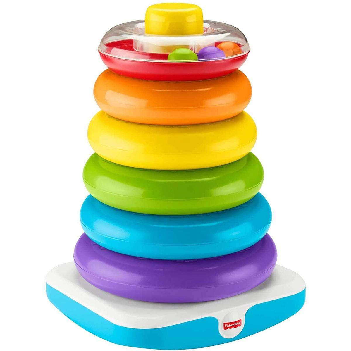Fisher-Price® Giant Rock-A-Stack Colorful Stacking Rings