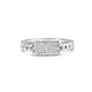 Haus of Brilliance 1/5ctw. Diamond ID & Cuban Link Band Ring - image 1