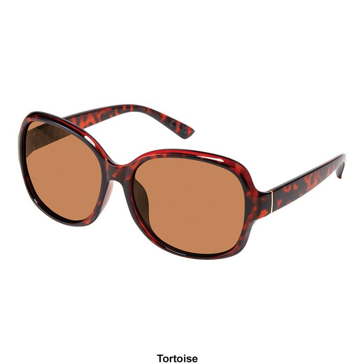 Womens Polarized Lelani Square Sunglasses